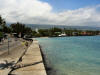 The seawall, downtown Kailua Kona