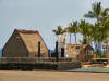 Heiau in front of King Kam Hotel, Kailua