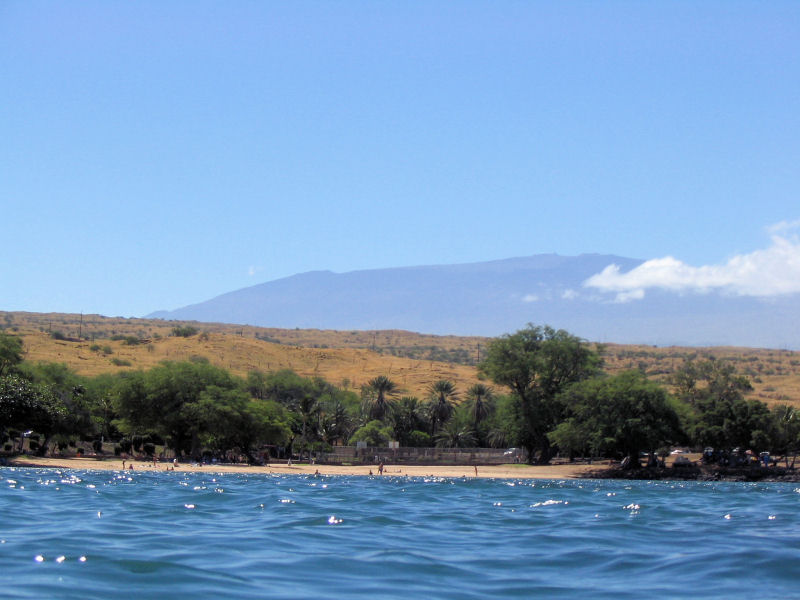 View of Mauna Kea Volcano