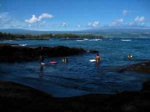 Richardson Black Sand Beach, Hilo