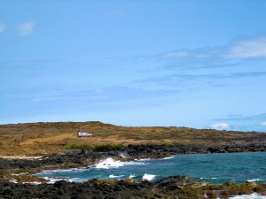 4x4 Trail to the Green Sand Beach