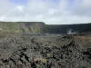 Hiking across the Kilauea Iki Crater