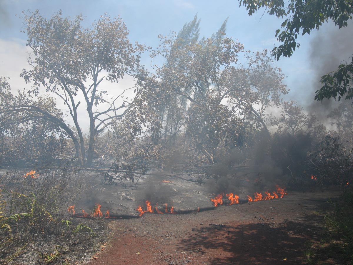 Kilauea Lava Flow at Kalapana