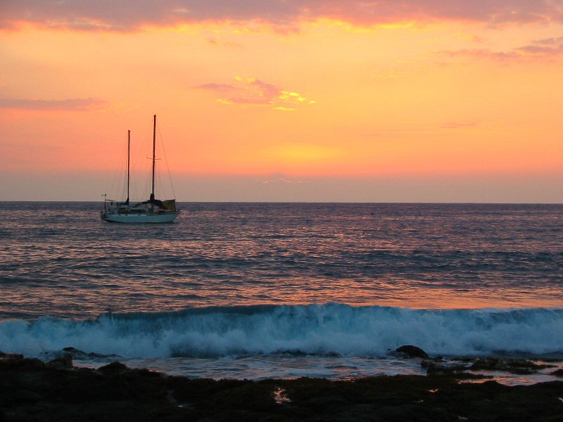 Sunset at Kailua-Kona