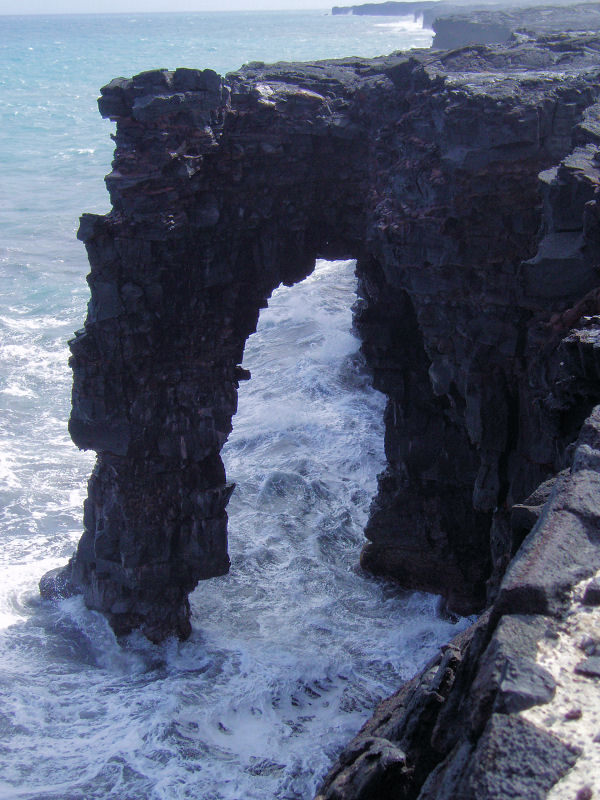Holei Sea Arch, Chain of Craters Road