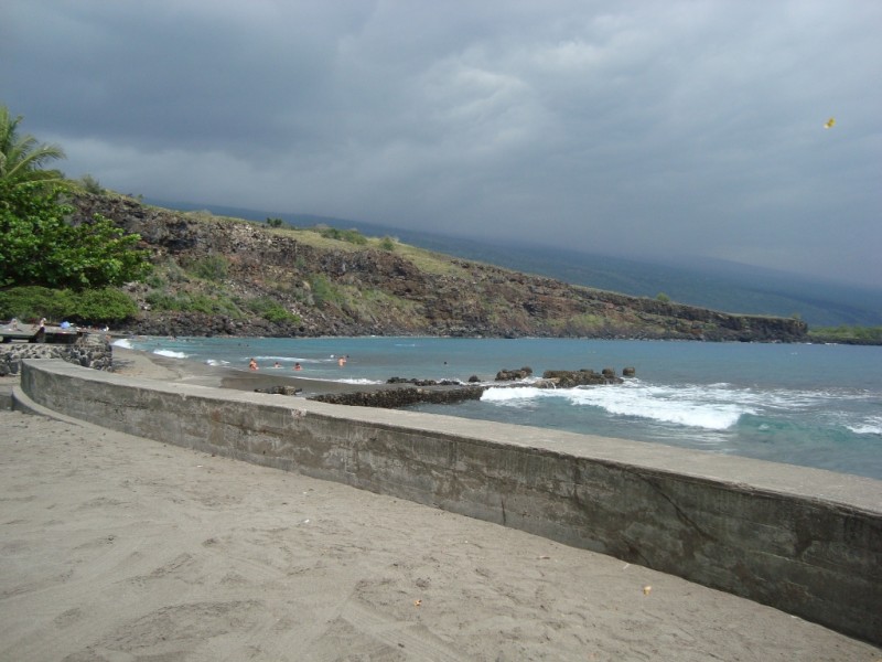 Hookena Beach, South Kona