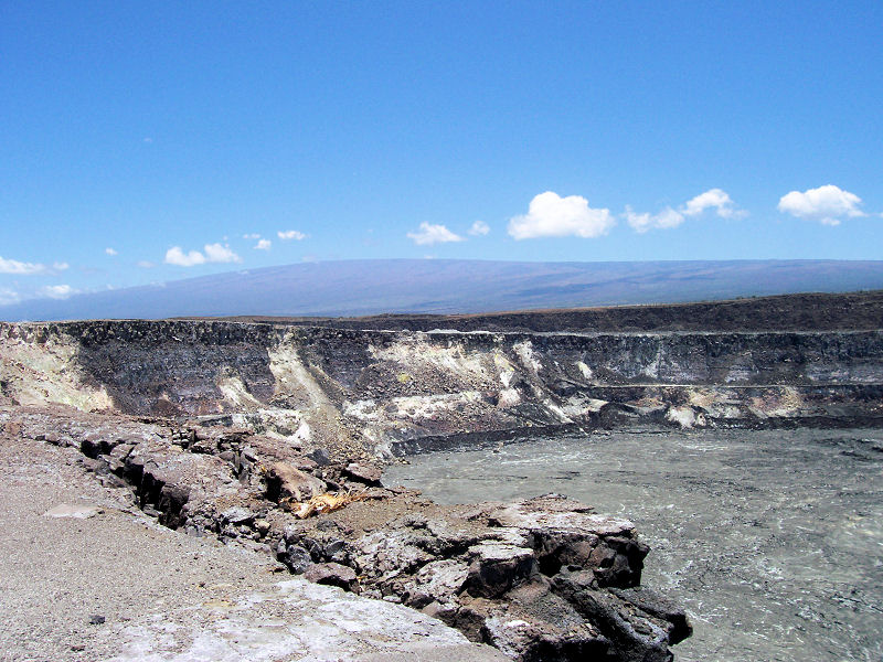 Edge of Halemaumau Crater