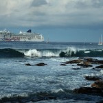 Cruise Ship near Kailua-Kona