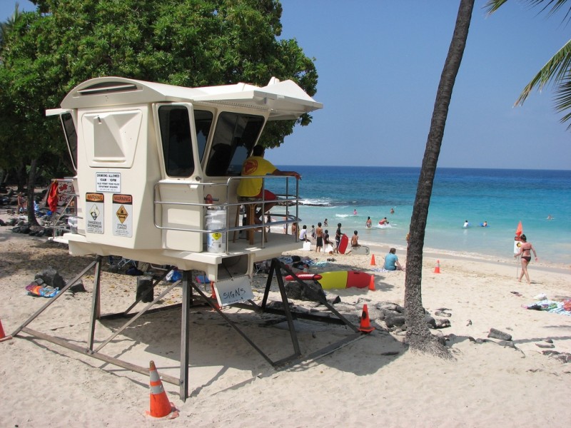 Lifeguard Stand at Magic Sands (Blake Handley)