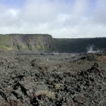 In the crater, Kilauea Iki
