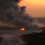 Ocean Entry Lava Flow, Kilauea